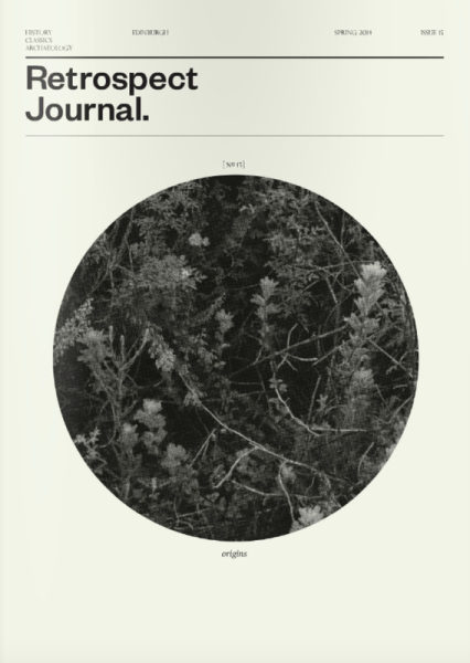 The Spring/Summer 2014 edition of Retrospect is based on the theme ‘Origins.’