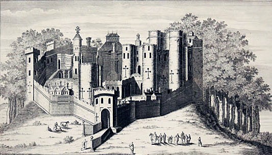 Sandal Castle: Battle of Wakefield on 30th December 1460 in the Wars of the Roses